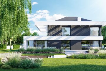  Projekt domu HomeKoncept 37 (KRX1042) - projekt domu z pełnym piętrem - Zdjęcie 4