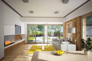  Projekt domu Dla Aktywnych 3 (KKD1002) - projekt domu parterowego z poddaszem - Zdjęcie 3