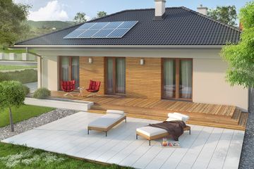  Projekt domu Decyma 2 (BSA2035) - projekt domu parterowego - Zdjęcie 4