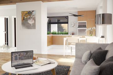  Projekt domu Umbra (BSA1709) - projekt domu parterowego - Zdjęcie 9