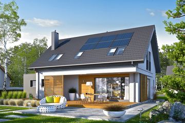  Projekt domu Logan G1 energo (WRC2652) - projekt domu parterowego z poddaszem - Zdjęcie 6