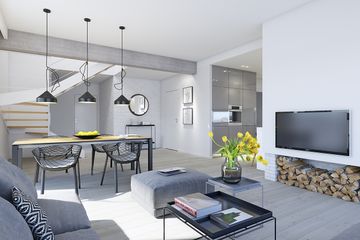  Projekt domu Dostępny 3 (WAW1080) - projekt domu parterowego z poddaszem - Zdjęcie 5