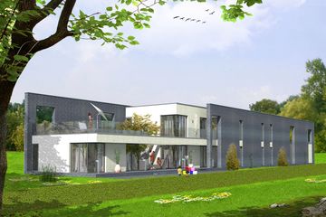  Projekt domu MD-23 (dom z lokalem usługowym i pomieszczeniem hobby) (KKA1024) - projekt domu z pełnym piętrem - Zdjęcie 5