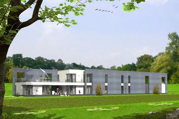  Projekt domu MD-23 (dom z lokalem usługowym i pomieszczeniem hobby) (KKA1024) - projekt domu z pełnym piętrem - Zdjęcie 7