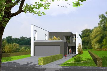  Projekt domu MD-23 (dom z lokalem usługowym i pomieszczeniem hobby) (KKA1024) - projekt domu z pełnym piętrem - Zdjęcie 8