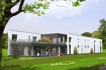  Projekt domu MD-23 (dom z lokalem usługowym i pomieszczeniem hobby) (KKA1024) - projekt domu z pełnym piętrem - Zdjęcie 10