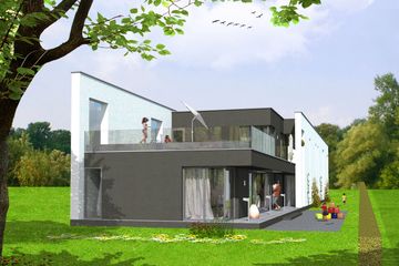  Projekt domu MD-23 (dom z lokalem usługowym i pomieszczeniem hobby) (KKA1024) - projekt domu z pełnym piętrem - Zdjęcie 11