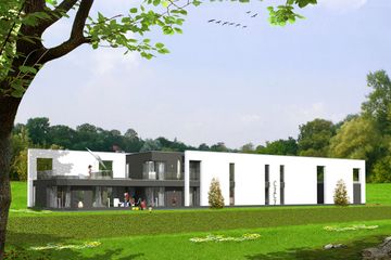  Projekt domu MD-23 (dom z lokalem usługowym i pomieszczeniem hobby) (KKA1024) - projekt domu z pełnym piętrem - Zdjęcie 12