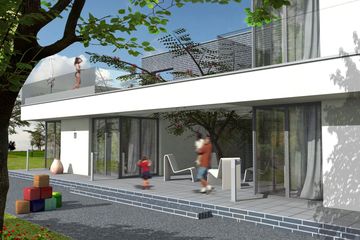  Projekt domu MD-23 (dom z lokalem usługowym i pomieszczeniem hobby) (KKA1024) - projekt domu z pełnym piętrem - Zdjęcie 16