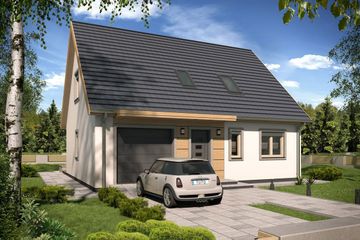  Projekt domu Eryk classic a (WRD2580) - projekt domu parterowego z poddaszem - Zdjęcie 3