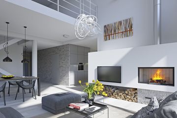  Projekt domu Dostępny 4 (WAW1081) - projekt domu parterowego z poddaszem - Zdjęcie 5