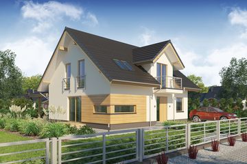  Projekt domu August 3 PS (WRW1278) - projekt domu parterowego z poddaszem - Zdjęcie 3