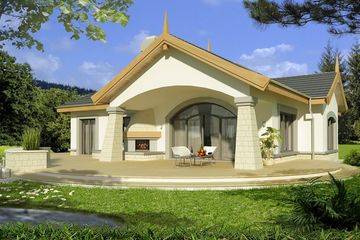  Projekt domu Arabella C (WRD2624) - projekt domu parterowego - Zdjęcie 1