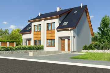  Projekt domu Fossano III DCBL13 (WOB1640) - projekt domu parterowego z poddaszem - Zdjęcie 4