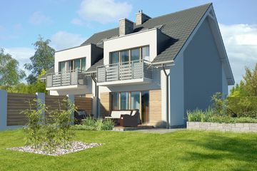  Projekt domu Fossano III DCBL13 (WOB1640) - projekt domu parterowego z poddaszem - Zdjęcie 5