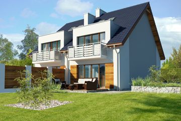  Projekt domu Fossano III DCBL13 (WOB1640) - projekt domu parterowego z poddaszem - Zdjęcie 6