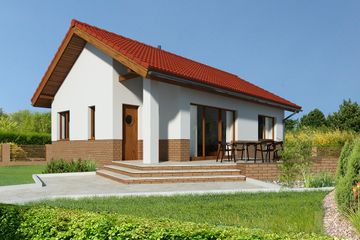  Projekt domu Lucca VIII LMB71g (WRB1365) - projekt domu parterowego - Zdjęcie 3