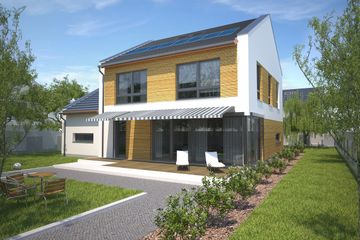  Projekt domu Skagen II DCP401a (WOB1643) - projekt domu z pełnym piętrem - Zdjęcie 3