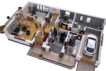  Projekt domu BW-44 z lokalem (JGC1152) - projekt domu parterowego z poddaszem - Zdjęcie 3