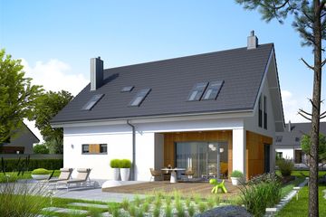  Projekt domu Tola energo (WRC2654) - projekt domu parterowego z poddaszem - Zdjęcie 2