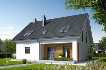  Projekt domu Tola energo (WRC2654) - projekt domu parterowego z poddaszem - Zdjęcie 3