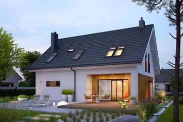  Projekt domu Tola energo (WRC2654) - projekt domu parterowego z poddaszem - Zdjęcie 4