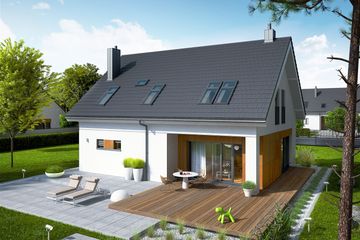  Projekt domu Tola energo (WRC2654) - projekt domu parterowego z poddaszem - Zdjęcie 5