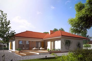  Projekt domu Ambrozja 5 (BSA2093) - projekt domu parterowego - Zdjęcie 2