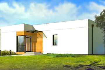  Projekt domu D193B (WAI1399) - projekt domu parterowego - Zdjęcie 1