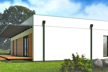  Projekt domu D193B (WAI1399) - projekt domu parterowego - Zdjęcie 3