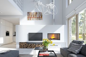  Projekt domu Dostępny 4A (WAW1083) - projekt domu parterowego z poddaszem - Zdjęcie 4