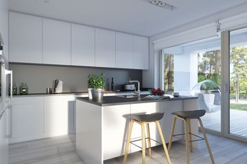  Projekt domu Dostępny 4A (WAW1083) - projekt domu parterowego z poddaszem - Zdjęcie 8