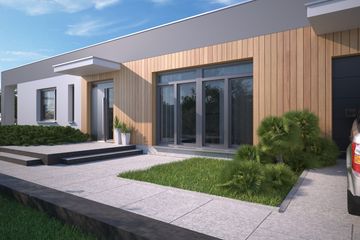  Projekt domu Lancaster IV DCB104c (WOB1644) - projekt domu parterowego - Zdjęcie 3