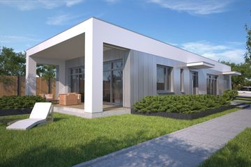  Projekt domu Lancaster IV DCB104c (WOB1644) - projekt domu parterowego - Zdjęcie 4