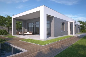  Projekt domu Lancaster V DCB104d (WOB1645) - projekt domu parterowego - Zdjęcie 4