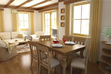  Projekt domu Orzech z garażem 1 stanowiskowym (WRN1072) - projekt domu parterowego z poddaszem - Zdjęcie 5