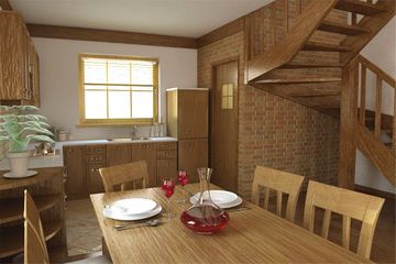  Projekt domu Orzech z garażem 1 stanowiskowym (WRN1072) - projekt domu parterowego z poddaszem - Zdjęcie 9