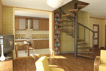  Projekt domu Turkus z garażem 1 stanowiskowym (WRN1098) - projekt domu parterowego z poddaszem - Zdjęcie 4