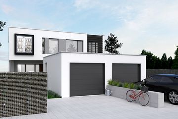  Projekt domu B-45 (PZB1032) - projekt domu z pełnym piętrem - Zdjęcie 1