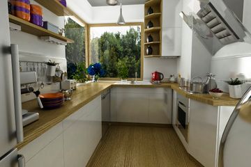  Projekt domu Szczęśliwa z garażem 1-st. bliźniak [A-BL1] (WRF1656) - projekt domu parterowego z poddaszem - Zdjęcie 5