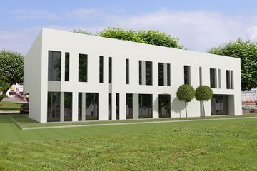  Projekt budynku usługowego PS-BP-280-20 (SLR1054) - projekt budynku z pełnym piętrem - Zdjęcie 3