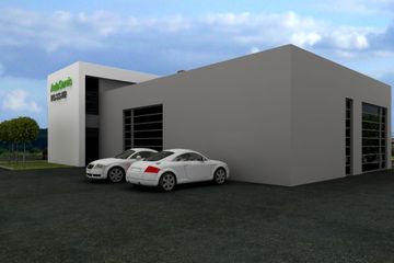  Projekt magazynu PS-SS-H2 (SLR1070) - projekt magazynu z pełnym piętrem - Zdjęcie 3