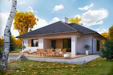  Projekt domu Dedal (BSA2089) - projekt domu parterowego - Zdjęcie 5