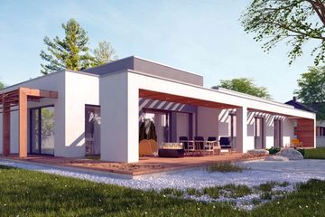  Projekt domu Illecebrosus I G2 (SLS1075) - projekt domu parterowego - Zdjęcie 2