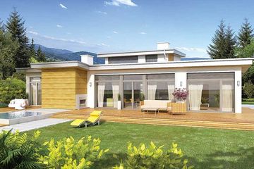  Projekt domu Mango B 2-garaże (WRD2671) - projekt domu z pełnym piętrem - Zdjęcie 2