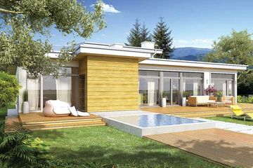  Projekt domu Mango B 2-garaże (WRD2671) - projekt domu z pełnym piętrem - Zdjęcie 3