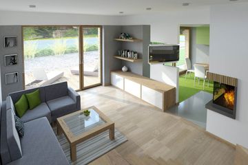  Projekt domu Dla Marzycieli 1 (KKD1006) - projekt domu parterowego z poddaszem - Zdjęcie 4