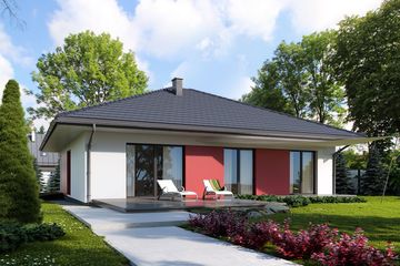  Projekt domu Celia 2 (BSE1098) - projekt domu parterowego - Zdjęcie 2