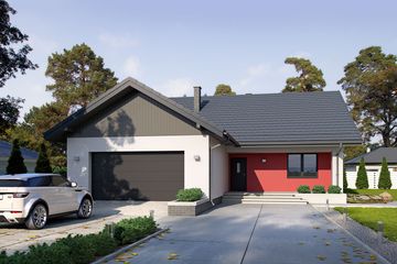  Projekt domu Celio 2 (BSE1100) - projekt domu parterowego - Zdjęcie 1