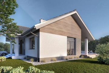  Projekt domu Rockville DCB121 (WOB1647) - projekt domu parterowego - Zdjęcie 4